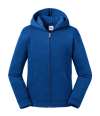 266B Russell Athletic Kids Authentic Zip Hooded Sweatshirt Bright Royal colour image